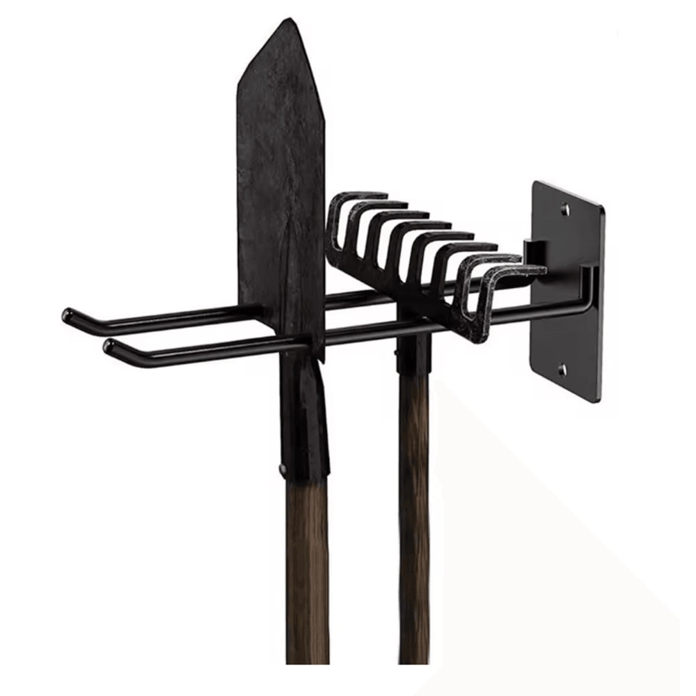 Wall Mounted Tool Storage Hooks Multi Purpose Garage Organizer System 2