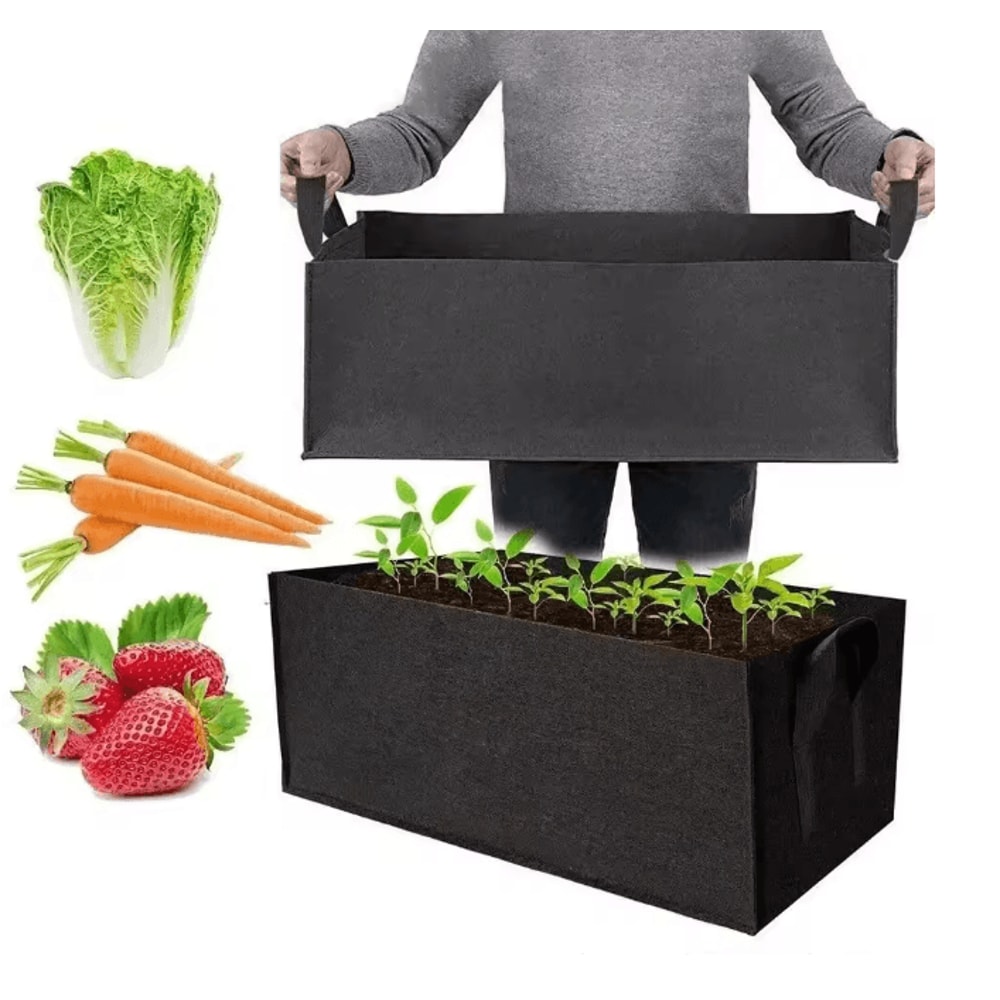 SquareGrow Fabric Grow Bag For Vegetables And Herbs 0