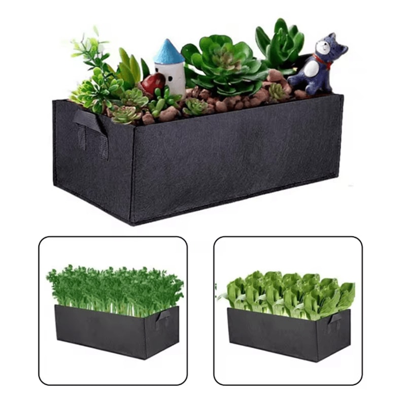 SquareGrow Fabric Grow Bag For Vegetables And Herbs 1