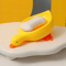 Duck Shape Self Draining Soap Holder Bathroom Soap Organizer Tray 4