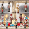 12 Piece Wooden Nutcracker Christmas Decoration Set Holiday Home Decor 1