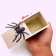 Wooden Spider Prank Box Surprise Toy For Halloween And Party Fun 2