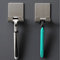 Punch Free Aluminum Razor Holder Wall Mounted Bathroom Storage Hook 5