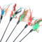 5 Piece Cat Wand Toy Set Interactive Feather Cat Toys With Bell 1