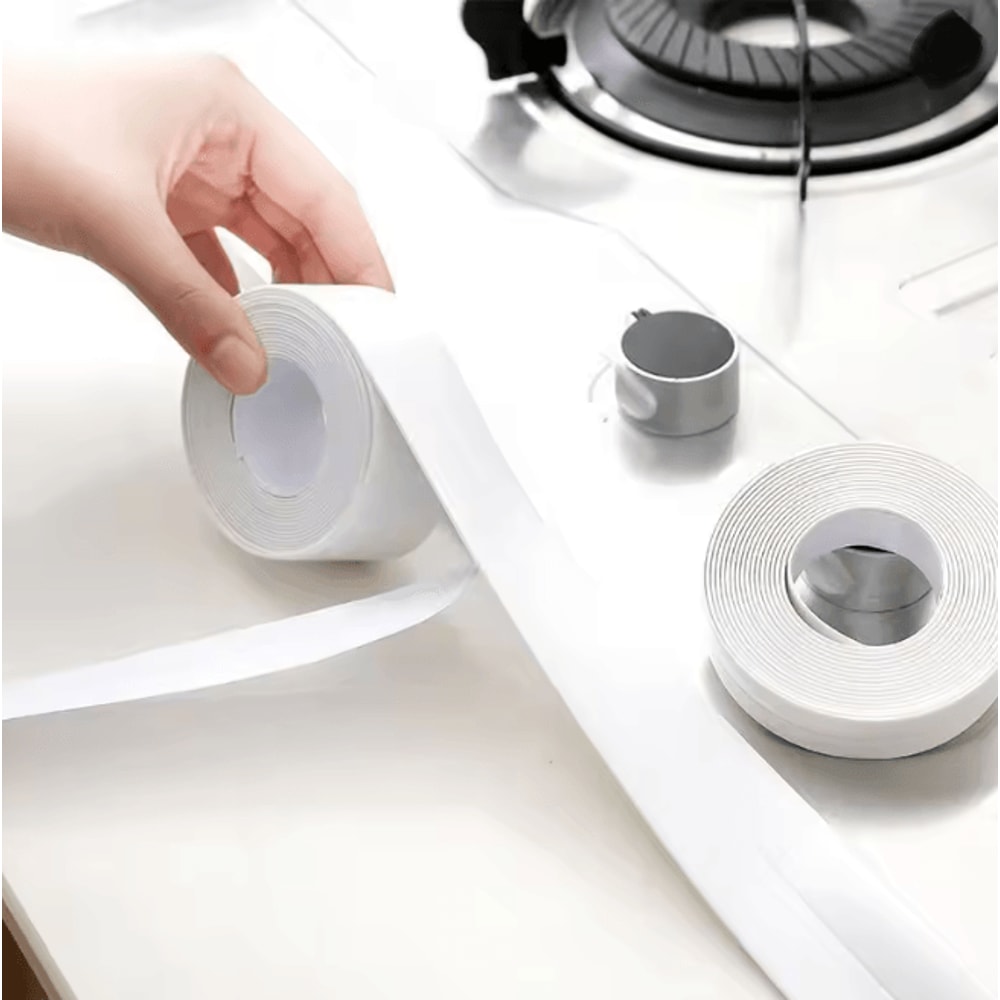 PVC Waterproof Anti Mildew Seam Tape Kitchen And Bathroom Gap Seal 2