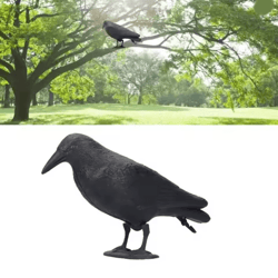 realistic crow garden decoration plastic outdoor yard decor