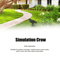 Realistic Crow Garden Decoration Plastic Outdoor Yard Decor 2