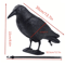 Realistic Crow Garden Decoration Plastic Outdoor Yard Decor 3