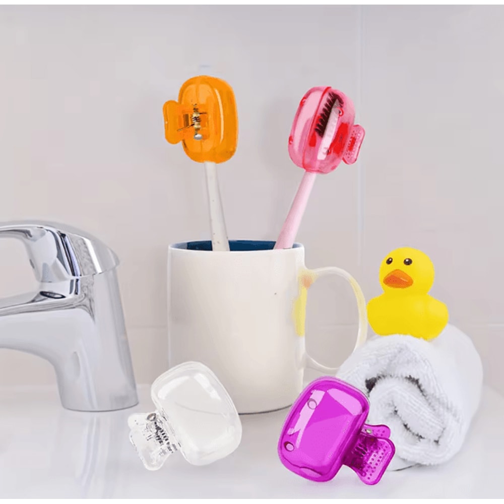 Travel Toothbrush Head Cover Portable Toothbrush Protector Cap Case 0