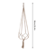 Hand Woven Hanging Plant Holder Cotton Rope Flower Pot Hanger 6