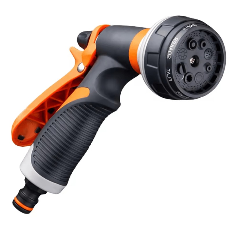 High Pressure Garden Spray Gun Set Adjustable Watering And Cleaning Nozzle 6