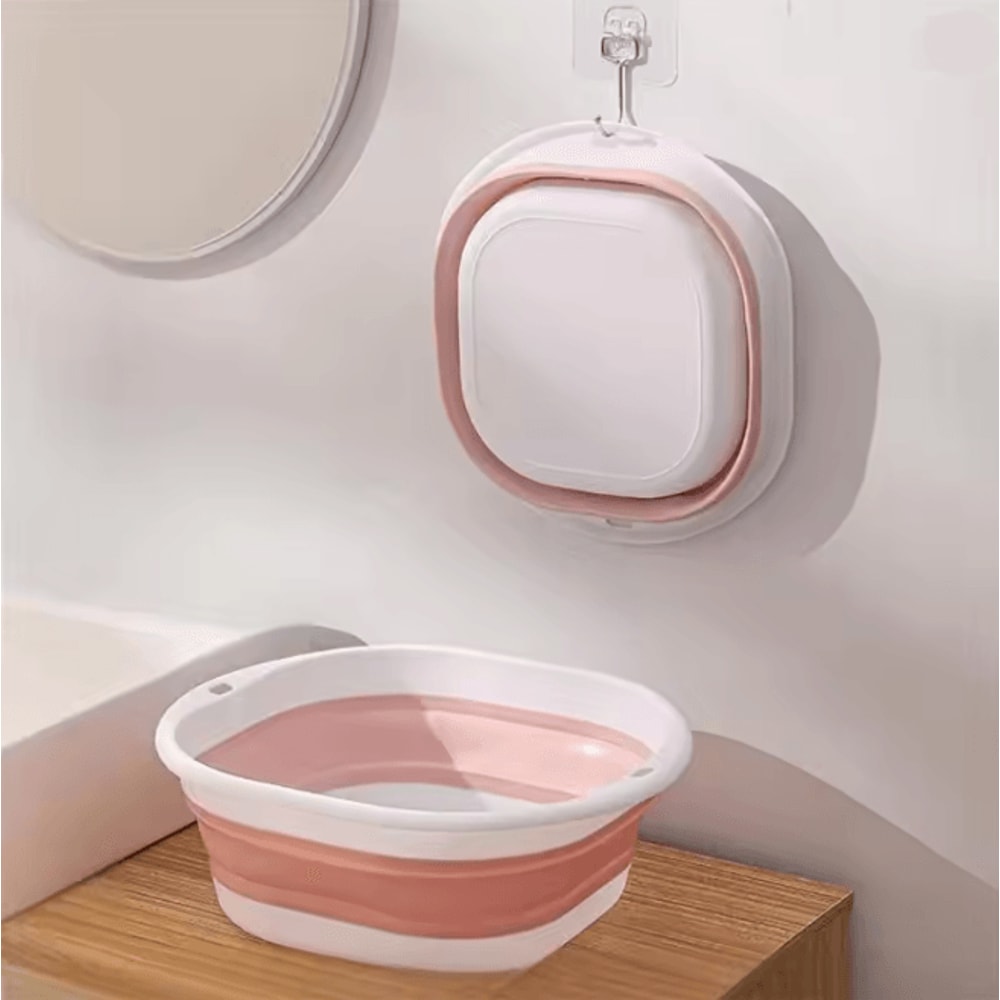 Foldable Portable Wash Basin Large Collapsible Laundry And Kitchen Bowl 10