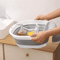Foldable Portable Wash Basin Large Collapsible Laundry And Kitchen Bowl 1