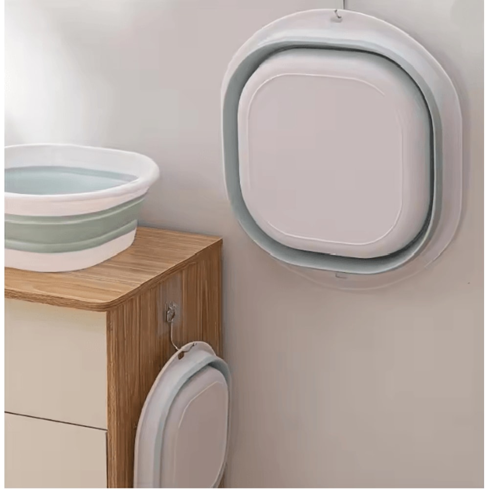 Foldable Portable Wash Basin Large Collapsible Laundry And Kitchen Bowl 6