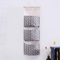 Three Pocket Hanging Wall Storage Organizer Cotton Linen Bag 9