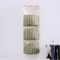 Three Pocket Hanging Wall Storage Organizer Cotton Linen Bag 7