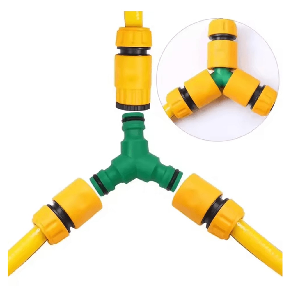 10 Piece Garden Hose Quick Connector Set Faucet Adapter For Irrigation 3