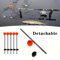Winter Ice Fishing Rod Tip Indicator Spring Bite Detector Set 0