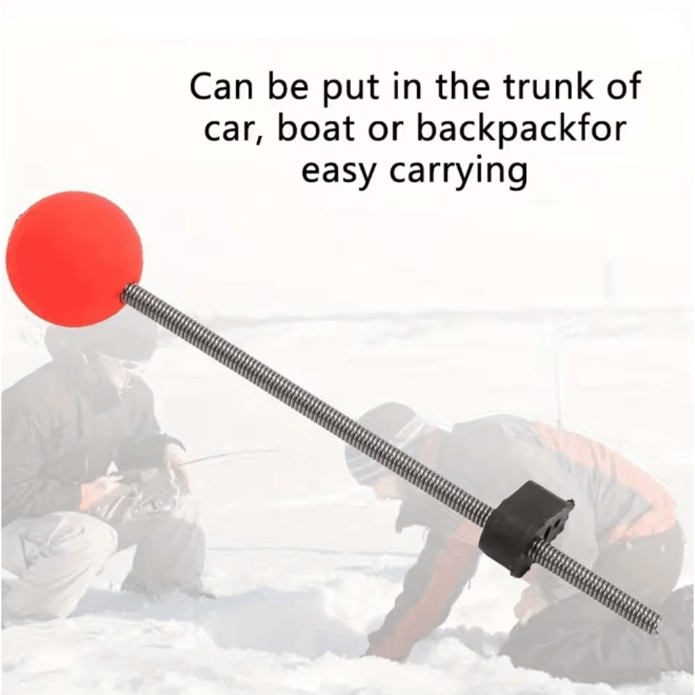 Winter Ice Fishing Rod Tip Indicator Spring Bite Detector Set 1