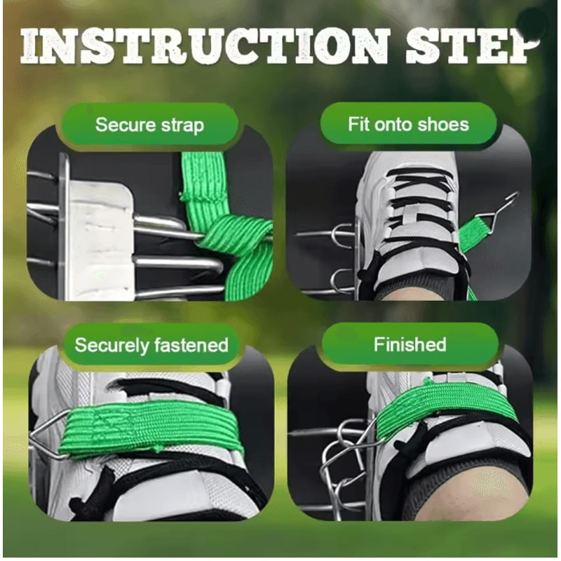 Tree Climbing Spikes Anti Slip Cat Claw Shoes Outdoor Climbing Gear 2