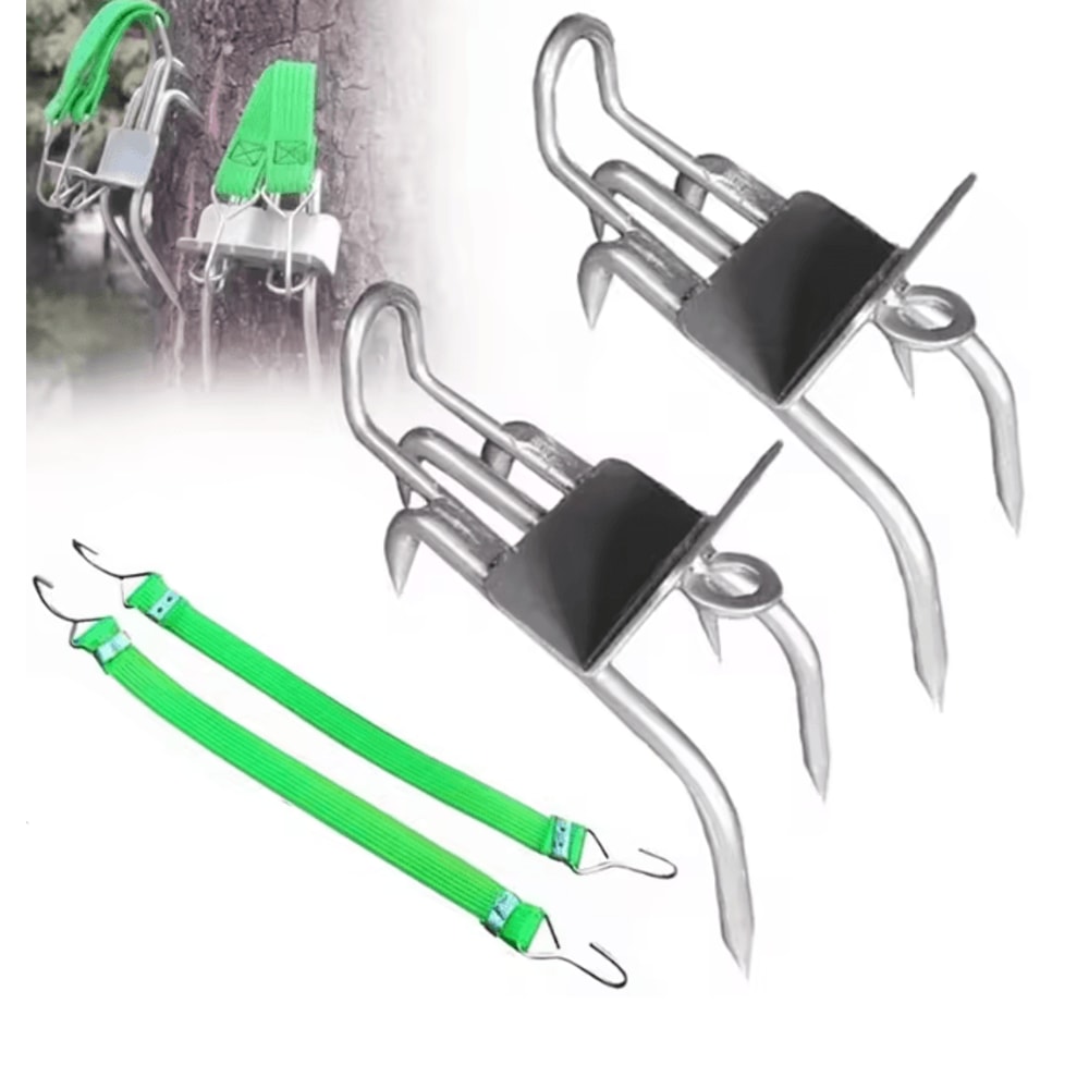 Tree Climbing Spikes Anti Slip Cat Claw Shoes Outdoor Climbing Gear 5
