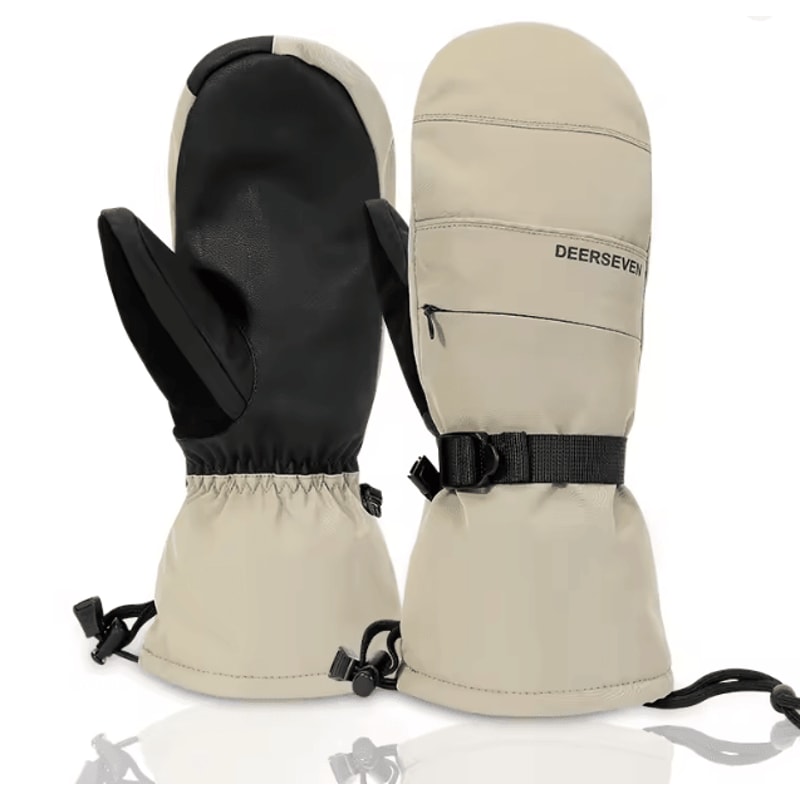 Winter Ski Gloves Warm Waterproof Touchscreen Snow Gloves For Women 6