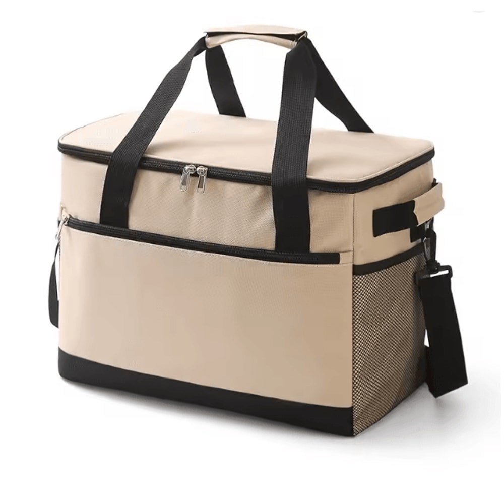 Large Capacity Leakproof Picnic Cooler Bag Insulated Lunch Tote 8