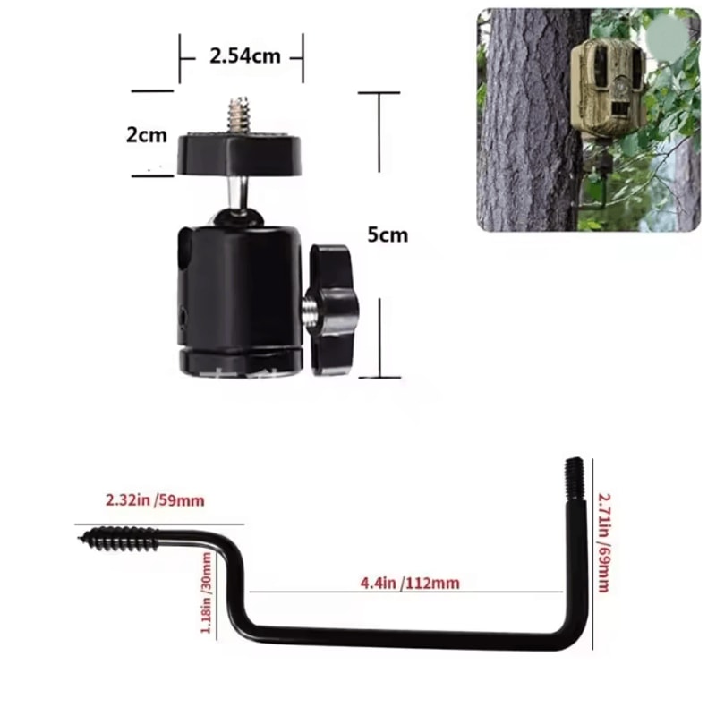 Heavy Duty Screw In Tree Steps For Hunting Tree Stand Climbing 12