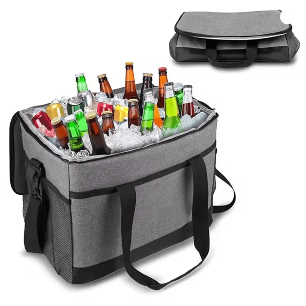 Large Capacity Leakproof Picnic Bag Insulated Lunch Tote 0