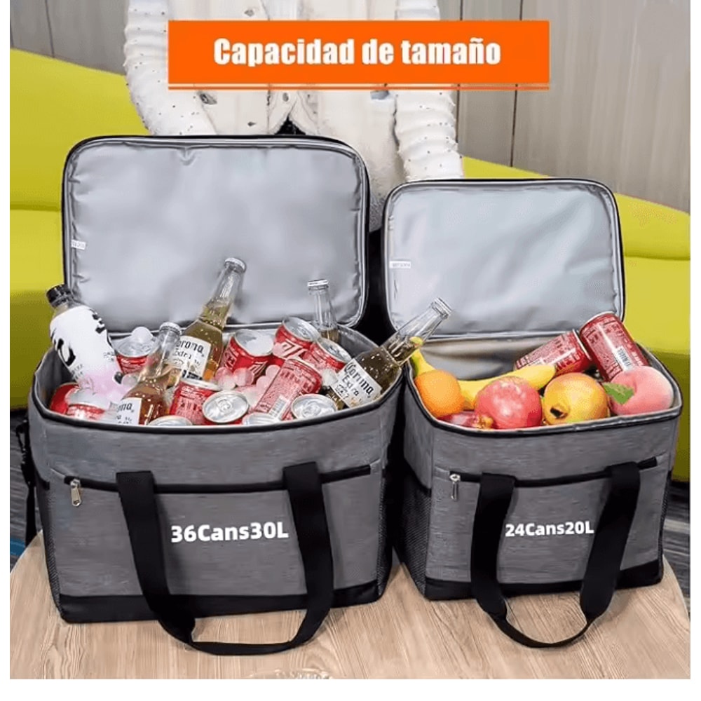 Large Capacity Leakproof Picnic Bag Insulated Lunch Tote 1