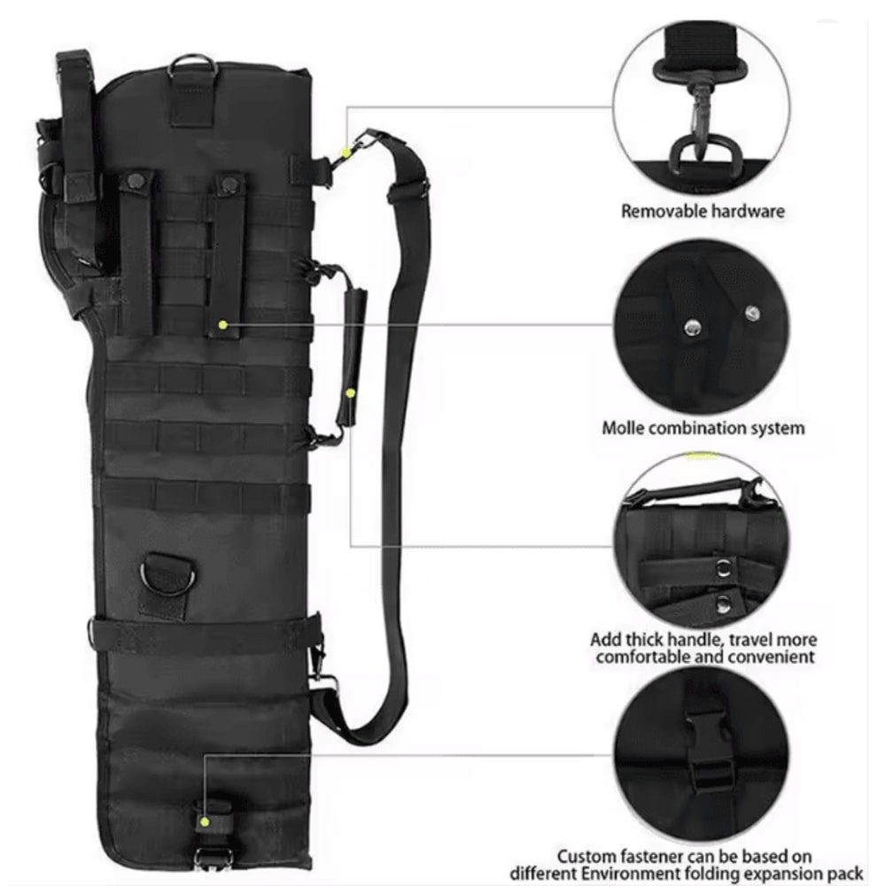 Padded Hunting Rifle Gun Bag Shotgun Carry Case With Shoulder Strap 2