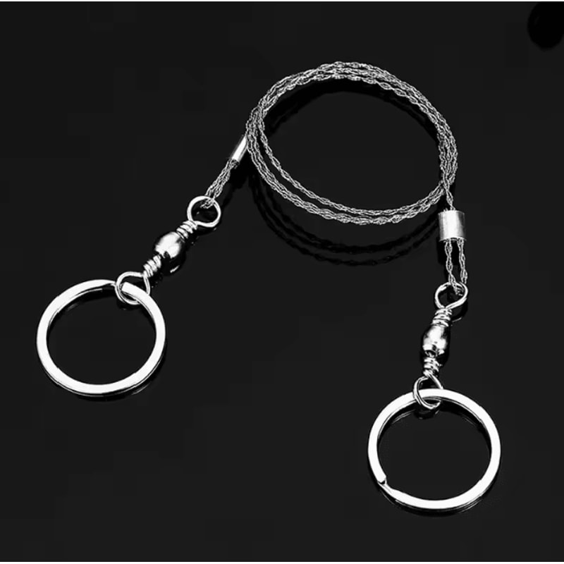 Portable Stainless Steel Wire Survival Saw Pocket Cutting Tool 4