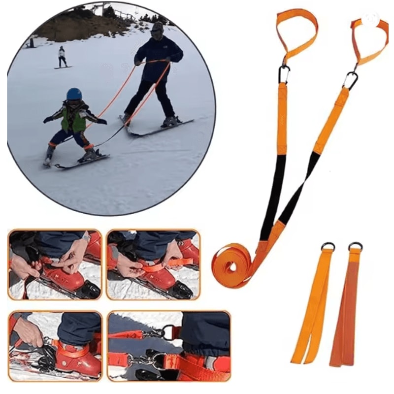 Ski Training Safety Belt Balance Leash For Beginners And Kids 0