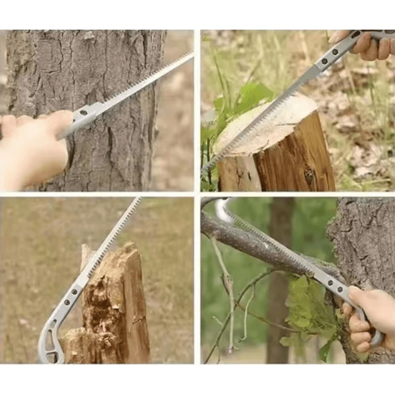 340mm SK5 Steel Woodworking Hand Saw Flexible Fast Cutting Tool 2