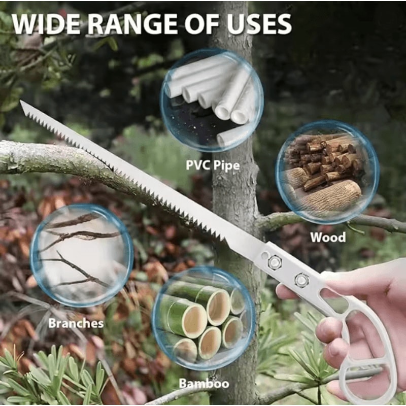 SK5 Steel Detachable Pruning Saw Hand Pull Garden Cutting Tool 1