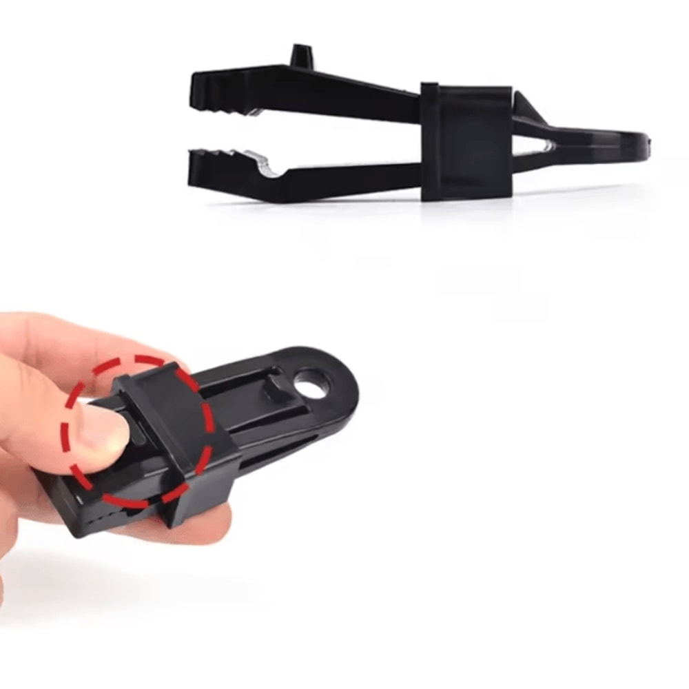 Heavy Duty Tarp Clamp Clips Tent Canopy Grip Anchors 2