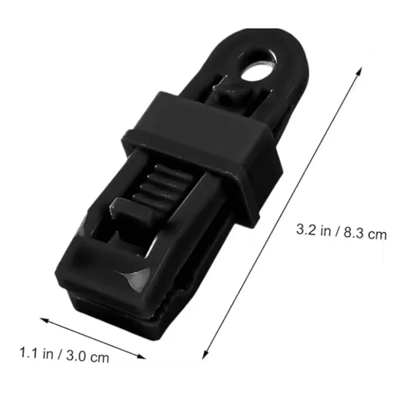 Heavy Duty Tarp Clamp Clips Tent Canopy Grip Anchors 4
