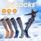 Thermal Knee High Skiing Socks Warm Snowboarding Cold Weather Socks 0