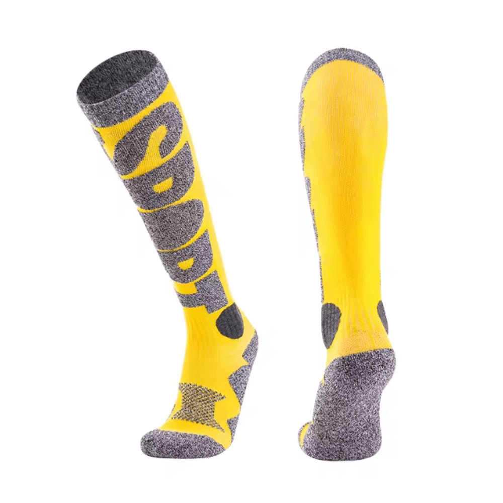 Thermal Knee High Skiing Socks Warm Snowboarding Cold Weather Socks 6