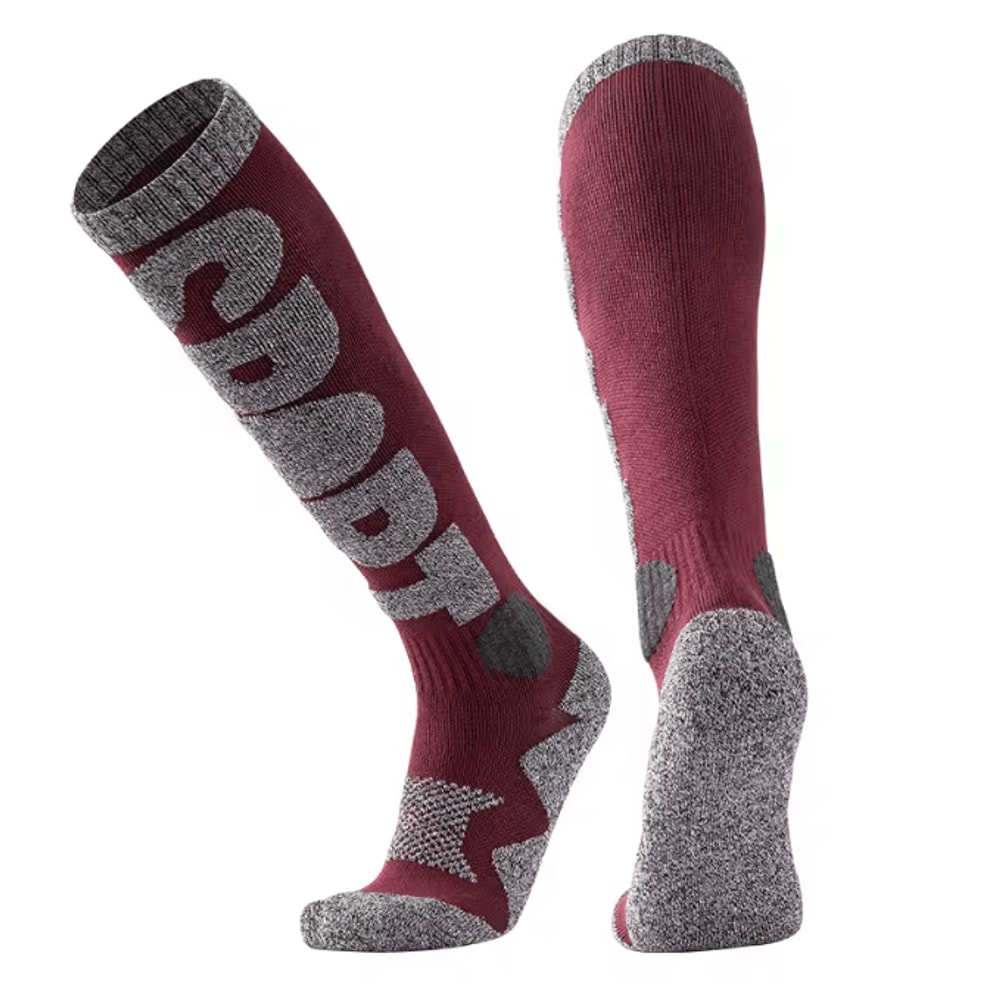 Thermal Knee High Skiing Socks Warm Snowboarding Cold Weather Socks 8
