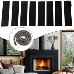 high temperature fireplace sealing tape self adhesive glass fiber stove gasket