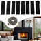 High Temperature Fireplace Sealing Tape Self Adhesive Glass Fiber Stove Gasket 0