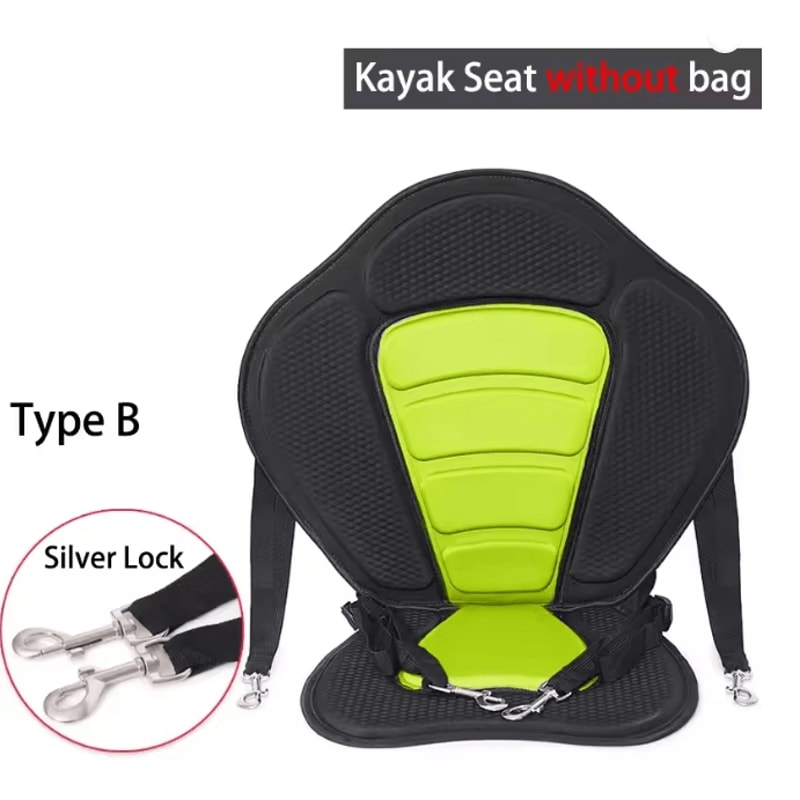 Adjustable Padded Kayak Seat With Backrest And Detachable Storage Bag 11