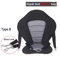 Adjustable Padded Kayak Seat With Backrest And Detachable Storage Bag 7
