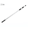 Telescopic Fishing Net Aluminum Alloy Folding Landing Net With Rubber Handle 9