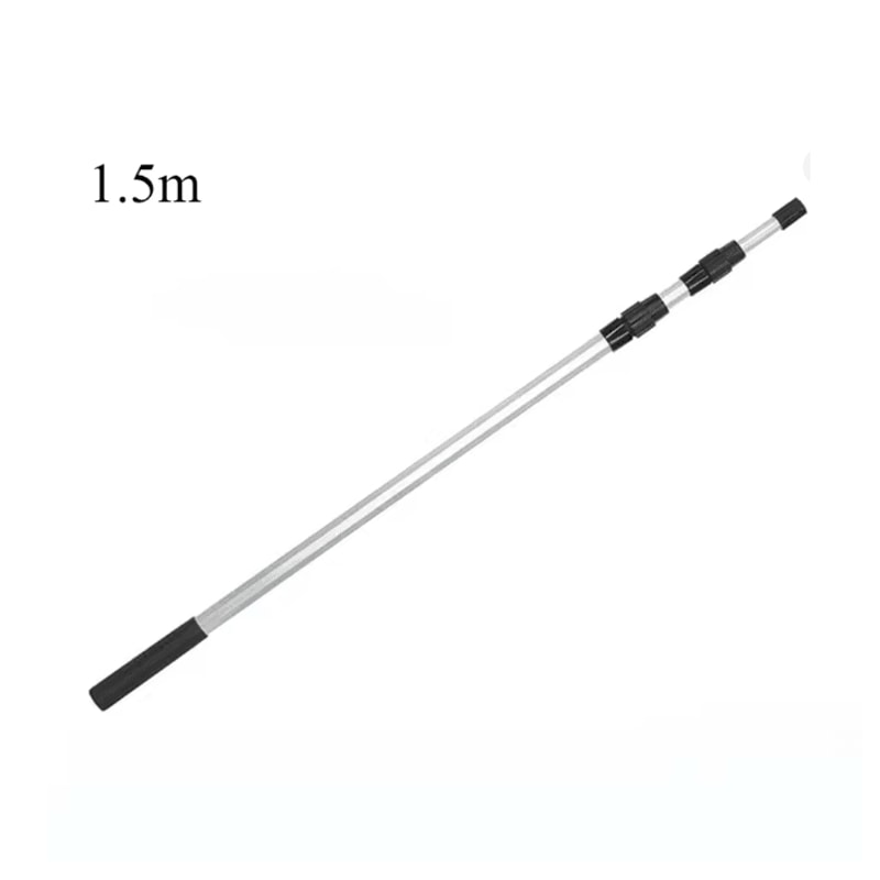 Telescopic Fishing Net Aluminum Alloy Folding Landing Net With Rubber Handle 4