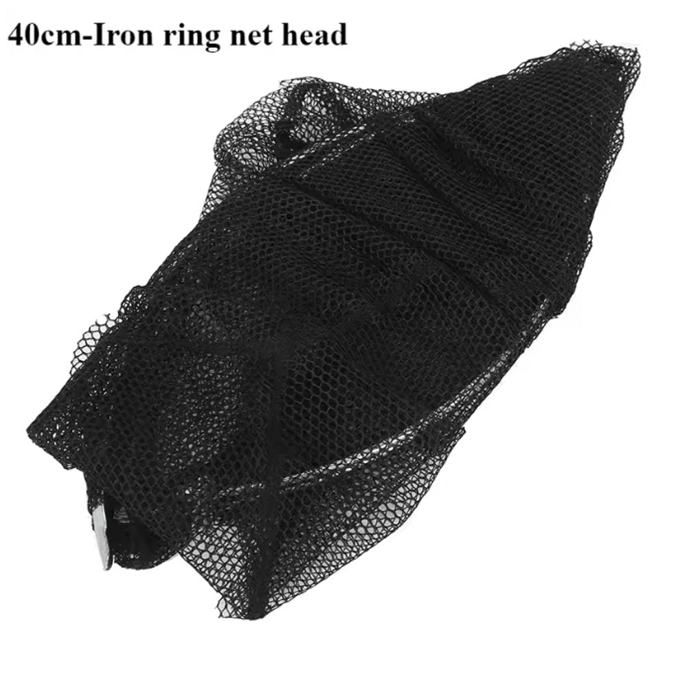 Telescopic Fishing Net Aluminum Alloy Folding Landing Net With Rubber Handle 5