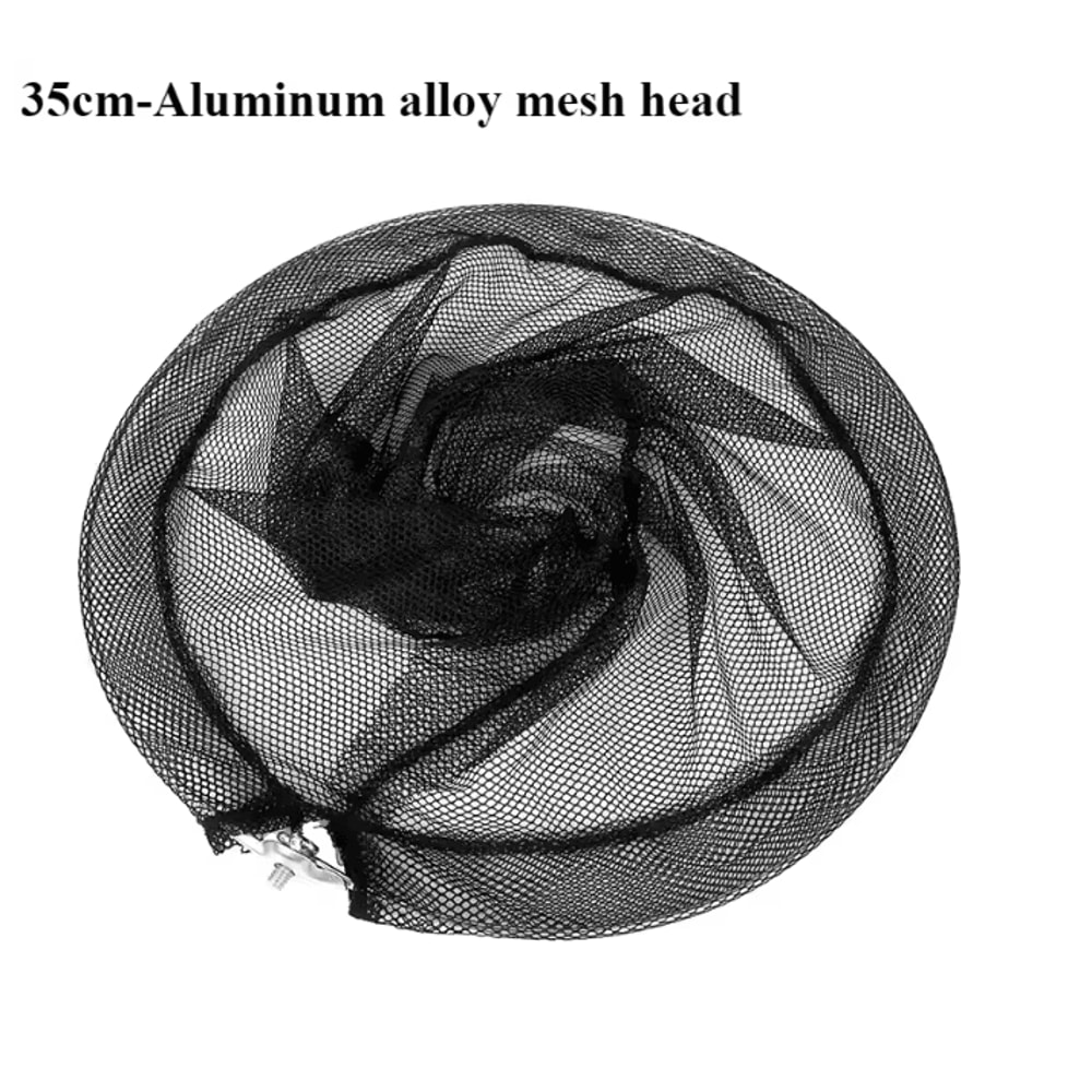 Telescopic Fishing Net Aluminum Alloy Folding Landing Net With Rubber Handle 6