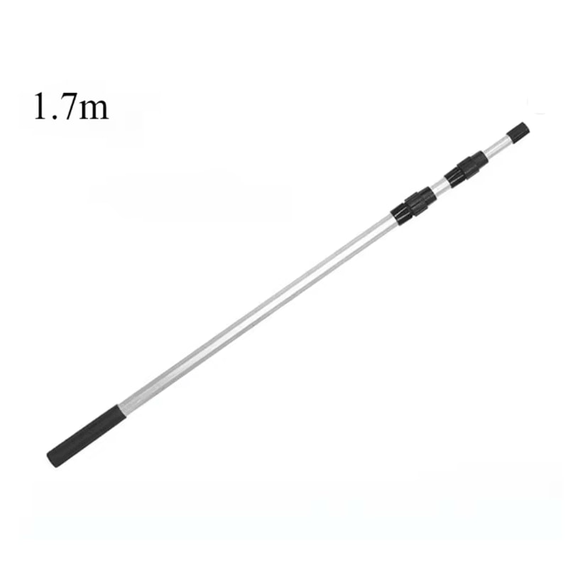 Telescopic Fishing Net Aluminum Alloy Folding Landing Net With Rubber Handle 7