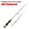 Portable Ice Fishing Rod With Reel Carbon Fiber Winter Fishing Set 4